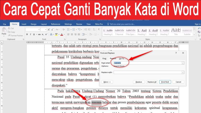 cara mengubah kata di word secara otomatis cara mengubah kata di word secara otomatis